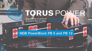 Clean, Isolated Power For Smaller AV Systems: New Torus Power PowerBlock Series