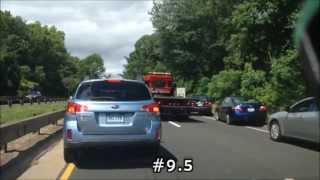 10 Emergency Vehicles 1 Accident
