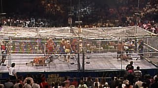 Sting, Brian Pillman \u0026 Steiner Brothers vs. The Four Horsemen - WarGames Match: WCW WrestleWar 1991