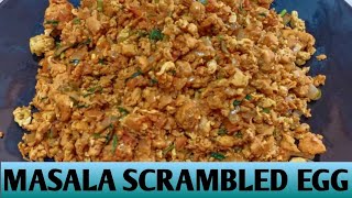 Masala Scrambled Egg / Egg Bhurji 🥚