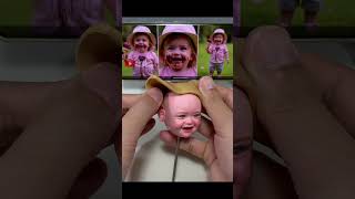 Clay Bobblehead Doll ：Cute Chocolate Ice Cream Girl Head Making-Part 1