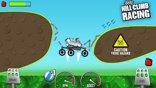 Hill Climb Racing - Daily Challenges COUNTRYSIDE & NUCLEAR PLANT on Moonlander