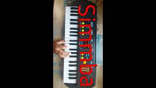 Simmba Title song on Piano Tutorial
