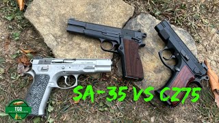 SA-35 VS CZ 75B and CZ 75 D PCR