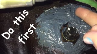 How to fix a leaking oil pan WITHOUT CHANGING IT