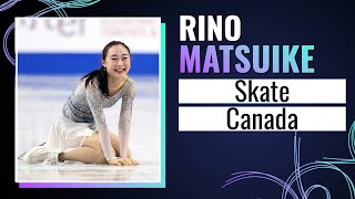 Rino MATSUIKE (JPN) | Women Free Skating | Skate Canada International 2024 | #GPFigure