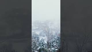 neige en kabylie , ath Douala à tizi ouzou