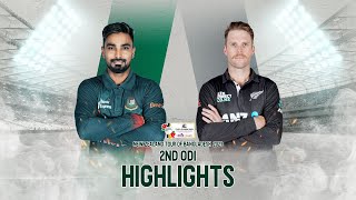 Bangladesh vs New Zealand Highlights || 2nd ODI || New Zealand tour of Bangladesh 2023