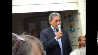 ELR Winston Peters speaking at Mangawhai 8 March 2015