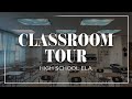 HIGH SCHOOL ELA CLASSROOM TOUR 2023-2024 // walking you around my classroom