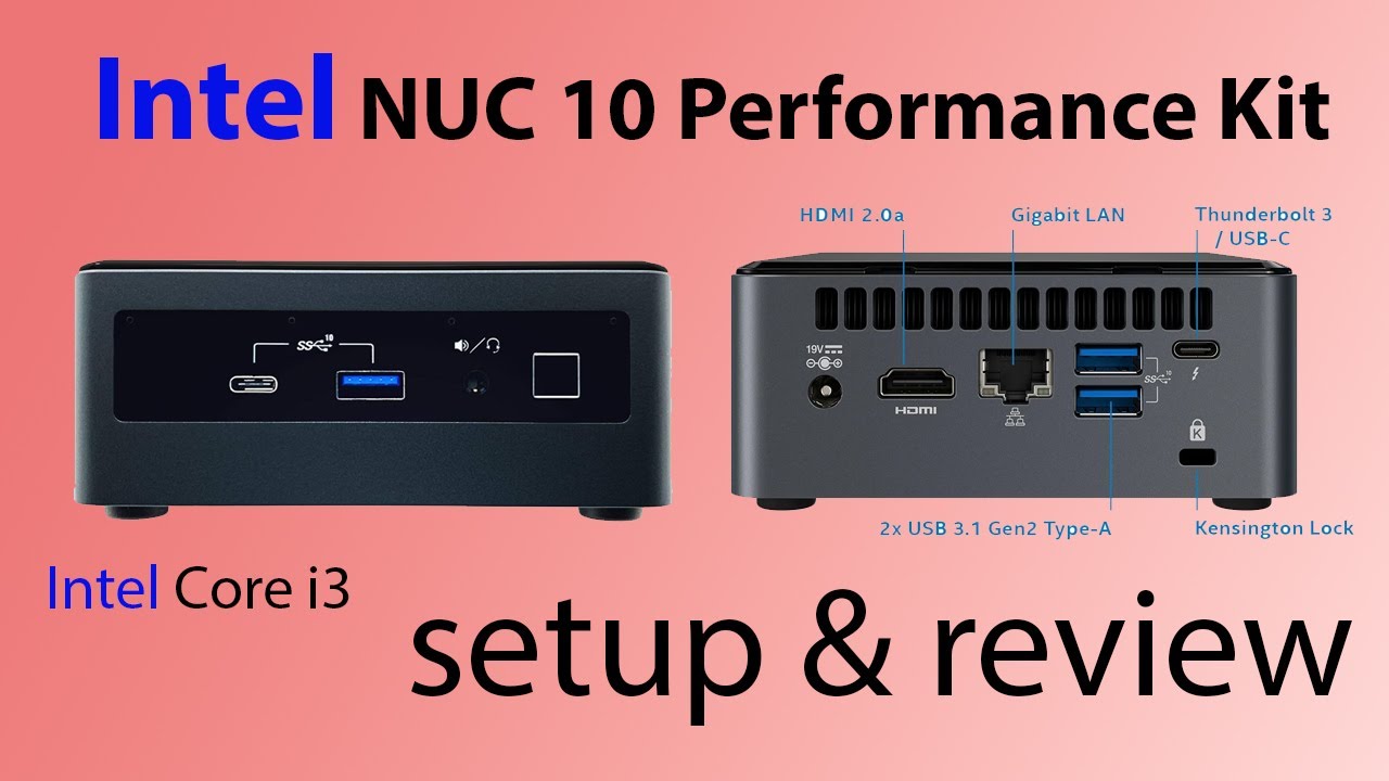 Intel Nuc Installation Setup Youtube