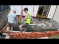 extension foundation up to damp proof course level .. part 1