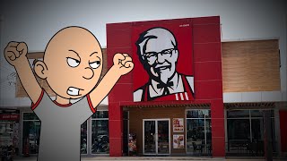 Classic Caillou Misbehaves at KFC/Grounded