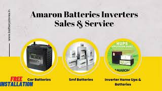 Buy AMARON BLACK Automotive Battery BL600LMF AAM BL 0BL600LMF Prices \u0026 Installation +91 9247753412