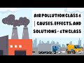 Environmental Studies: Air Pollution Class 6 | Causes, Effects, and Solutions - EduVerse Animations