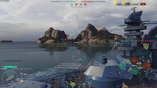 World of Warships - Random Battle With the Sinop and Caracciolo ...6 kill