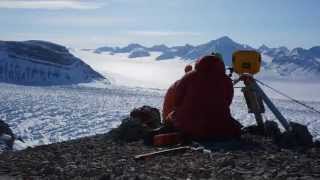 Glacier timelapse setup – Kronebreen, Spitsbergen May 2014