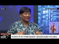 16 Days of Activism | Discussion on courage and resilience of activists against GBV