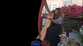 Skye Boat Song on Harp (Outlander Theme)