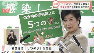 「5つの“小”意識を」臨時会見で小池知事呼びかけ(2020年11月19日)