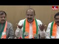 live బండి సంజయ్ ప్రెస్ మీట్ bandi sanjay kumar press meet hmtv