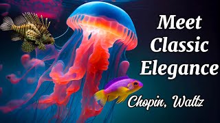 Graceful Encounter between Ocean and Classic Music Chopin