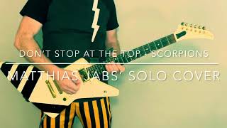 COVER Don’t Stop at the Top - SCORPIONS (Matthias Jabs’ Solo)