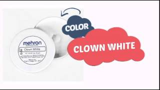 Mehron Clown White Makeup - ClownAntics.com