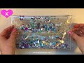 how to make a transparent clutch diy unicorn glitter purse