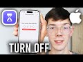 How To Turn Off Screen Time Without Passcode / Password On iPhone - Step By Step