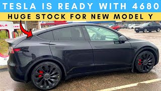 Tesla Has Huge Stock Of 4680 For New Model Y & More Updates!