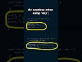 TypeScript's any and unknown #typescript #programming #engineering #javascript #tutorial