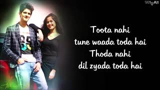 Ishq Farzi Song Lyrics   Jannat Zubair  Rohan Mehra  Ramji Gulati  Kumaar  Zee Music Originals