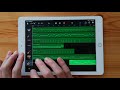 ed sheeran perfect on ipad garageband ガレージバンドiosで作ってみた 【dtm】