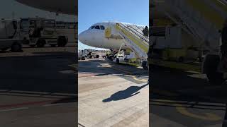 ✈️VUELING AIRLINE　Valencia→Barcelona　🇪🇸スペイン・バレンシア空港/ブエリング航空 バルセロナ行/沖どめ　/Travel Spain