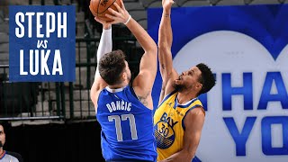 Steph Curry vs. Luka Dončić highlights: Warriors star outduels Mavs phenom in win | NBC Sports BA
