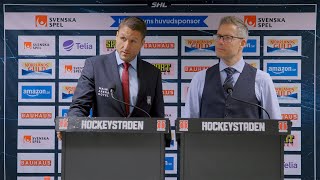 "Jag gillar ändå våran tredje period" - Presskonferensen efter Örebro vs Malmö
