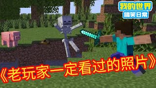 Minecraft：老玩家一定看过的照片！【方块轩】