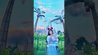 圓夢迪士尼#輪椅女孩 #迪士尼Dream come true Disney #wheelchair girl # disney