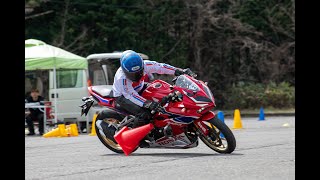 CBR250RRでパイロンを回る【第27回長野モトジムカーナ練習会】