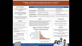 Changes in Student Social Interactions due to COVID-19 | Lydia Skoglund