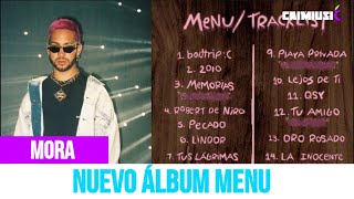 Mora - menu el álbum Anuel ft Mora memorias