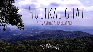 Travelling in Deadly and beautiful Hulikal Ghat || SR VLOG KANNADA || Hulikal, Shivamogga, Karnataka