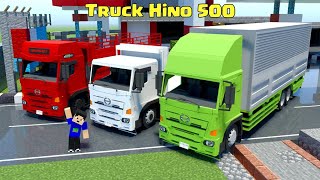 Addon Mobil Truck Keren Hino 500 di MCPE