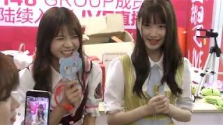 SNH48第四回総選挙握手会の会場にて(3)