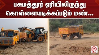 பசுமத்தூர் ஏரியிலிருந்து கொள்ளையடிக்கப்படும் மண்... நடவடிக்கை எடுக்க மக்கள் கோரிக்கை | Vellore