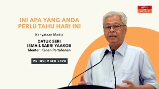 5 perkara penting kenyataan media harian PKPP/PKPB - 25 Dis 2020