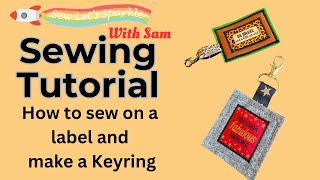 How to Sew on a label tutorial