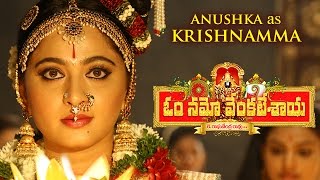 Anushka as Krishnamma | Om Namo Venkatesaya Telugu Movie Motion Poster | Nagarjuna | Sourabh