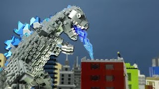 LEGO Godzilla animation by @Paganomation
